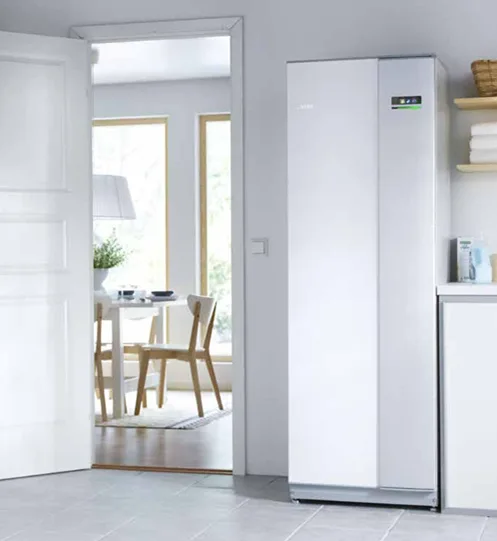 NIBE F1253 geothermische warmtepomp met ingebouwde boiler